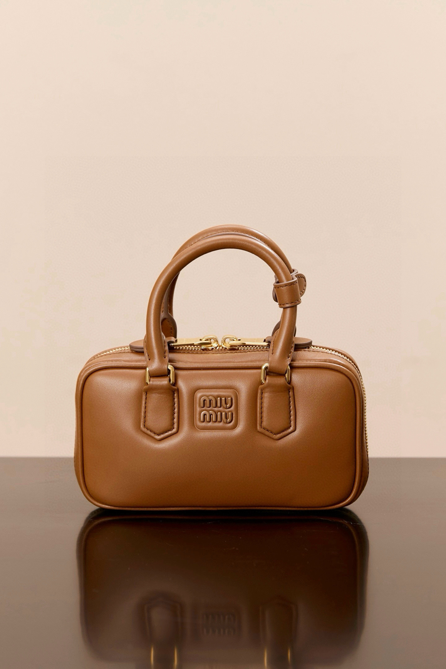 아르카디 토트백 - 코냑  5*10*19 