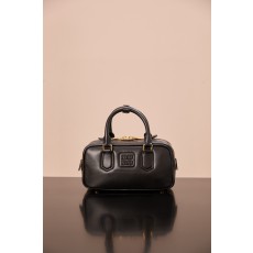 미우 미우_패딩 아르카디백 미니 - 블랙  22*10*7.5 