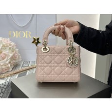 디올 레이디 백 핑크 17*15*7