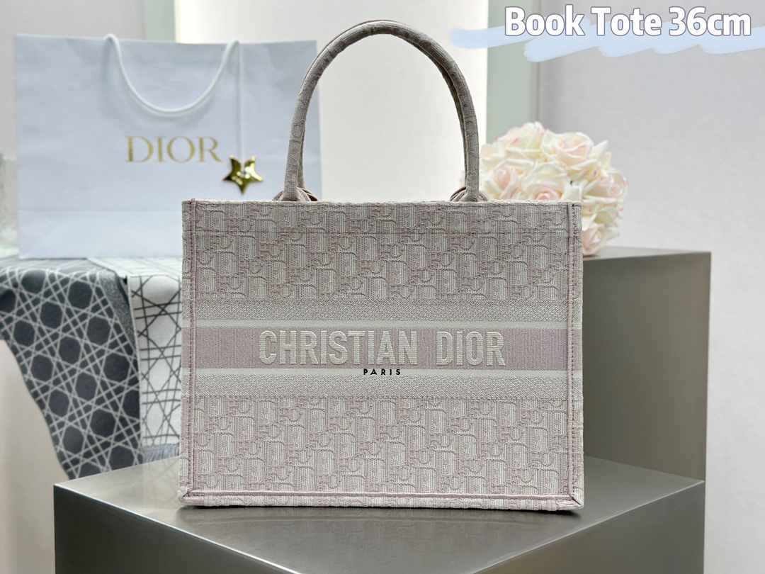 디올 오블리크 북토트 36*28*16 , 42*35*18 핑크패턴