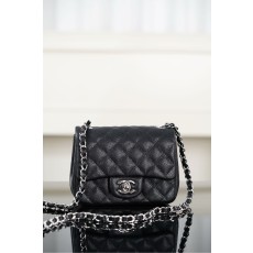 클래식 미니 플립백 블랙  13x17x8