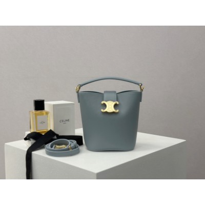 셀린느 루이즈 버킷 백 아이스블루 미니  10N473 13.5*16*10  1060