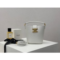 셀린느 루이즈 버킷 백 화이트 미니  10N473 13.5*16*10  1060