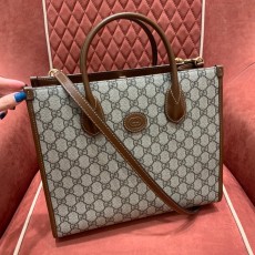 구찌 GG 토트백 스몰 브라운 651055 31*26.5*14 