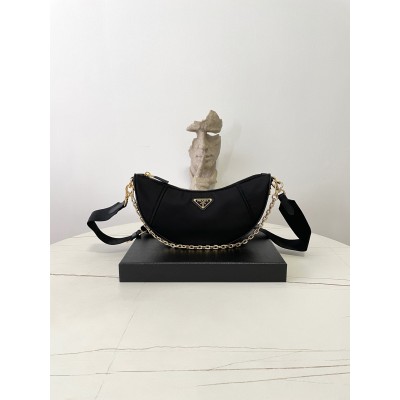 프라다 리나일론 숄더백 블랙 1BH222 100-70*55*40 