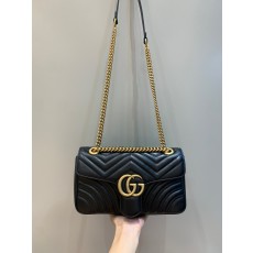 구찌 GG 마몽 마틀라세 숄더백 스몰 금장체인 443497 26*15*7 