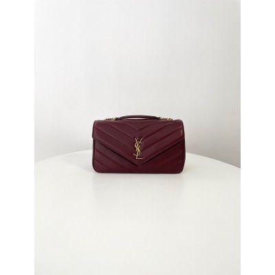 생로랑 루루 미디엄백 레드 801439 29*17*8 118