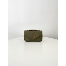 생로랑 스몰 숄더백 그린 801437 24*14*6 108