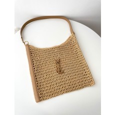 생로랑 옥살리스 라피아 크로셰 숄더백 781289 37*40*3