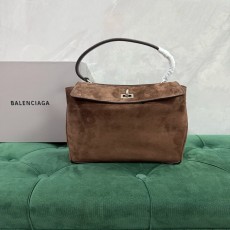 발렌시아가 로데오 핸드백 스웨이드 브라운 스몰 29*20*10