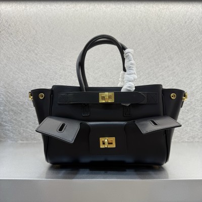 발렌시아가 벨 에어 캐리 올 백 블랙 미니 23.5*17*8