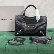 발렌시아가 시티 모터백 블랙 스몰 30*20*10