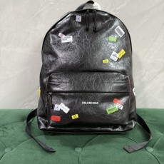 발렌시아가 익스플로러 백팩 프린트스티커 블랙 35*45*15