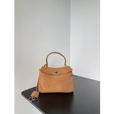 발렌시아가 로데오 핸드백 스웨이드 카멜 미니 22.8*9.9*8.3