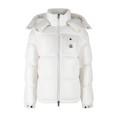 몽클 후드 쇼크다운자켓 화이트 