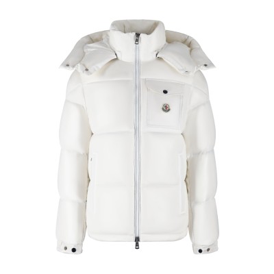 몽클 후드 쇼크다운자켓 화이트 