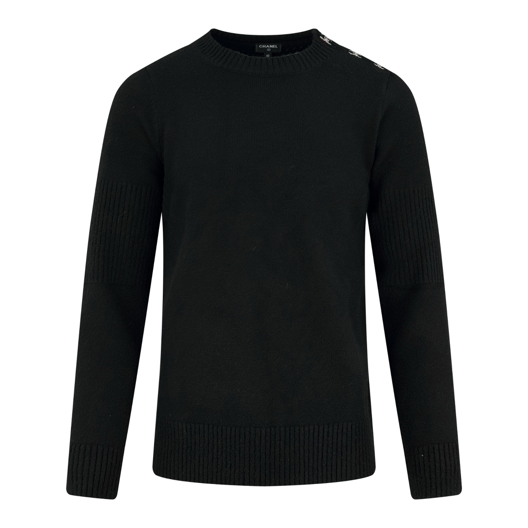 샤넬 스웨터 블랙 
