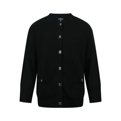 샤넬 포켓 가디건 블랙 