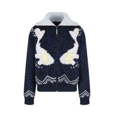 루이비통 스웨터 집업 자켓  