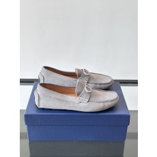 디올 그랑빌 스웨이드 로퍼 그레이 