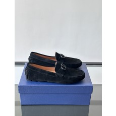 디올 그랑빌 스웨이드 로퍼 블랙 