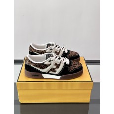 펜디 가죽 스니커즈 멀티 컬러 