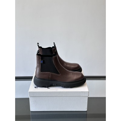 버버리 남성 하이탑 첼시 부츠