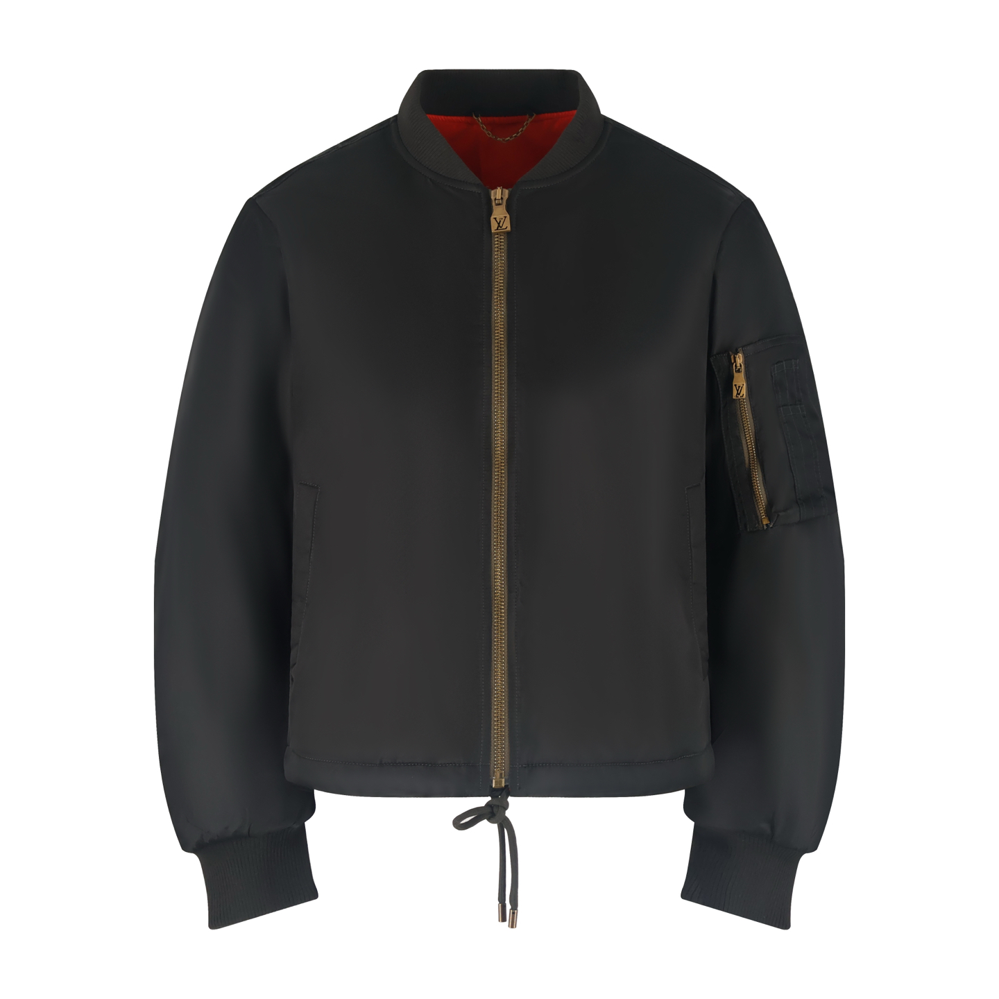 루이비통 크룹드 블랙 자켓 