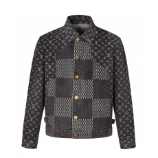 루이비통 모노그램 데님 자켓 블랙  