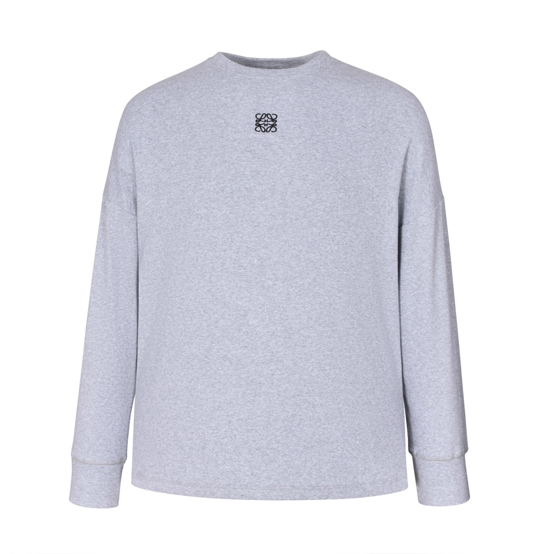 로에베 롱 슬리브 티셔츠 그레이 