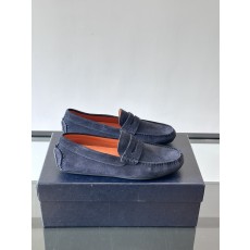 프라다 남성 스웨이드 로퍼 