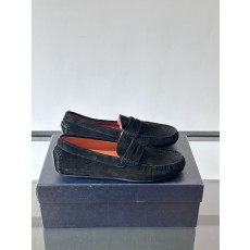 프라다 남성 스웨이드 로퍼 