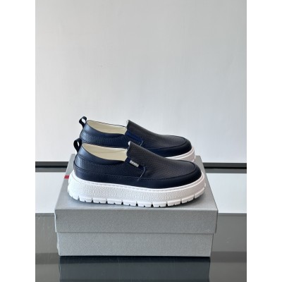 프라다 슬립온 네이비 