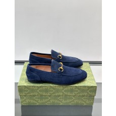 구찌 조던 스웨이드 로퍼 블루  