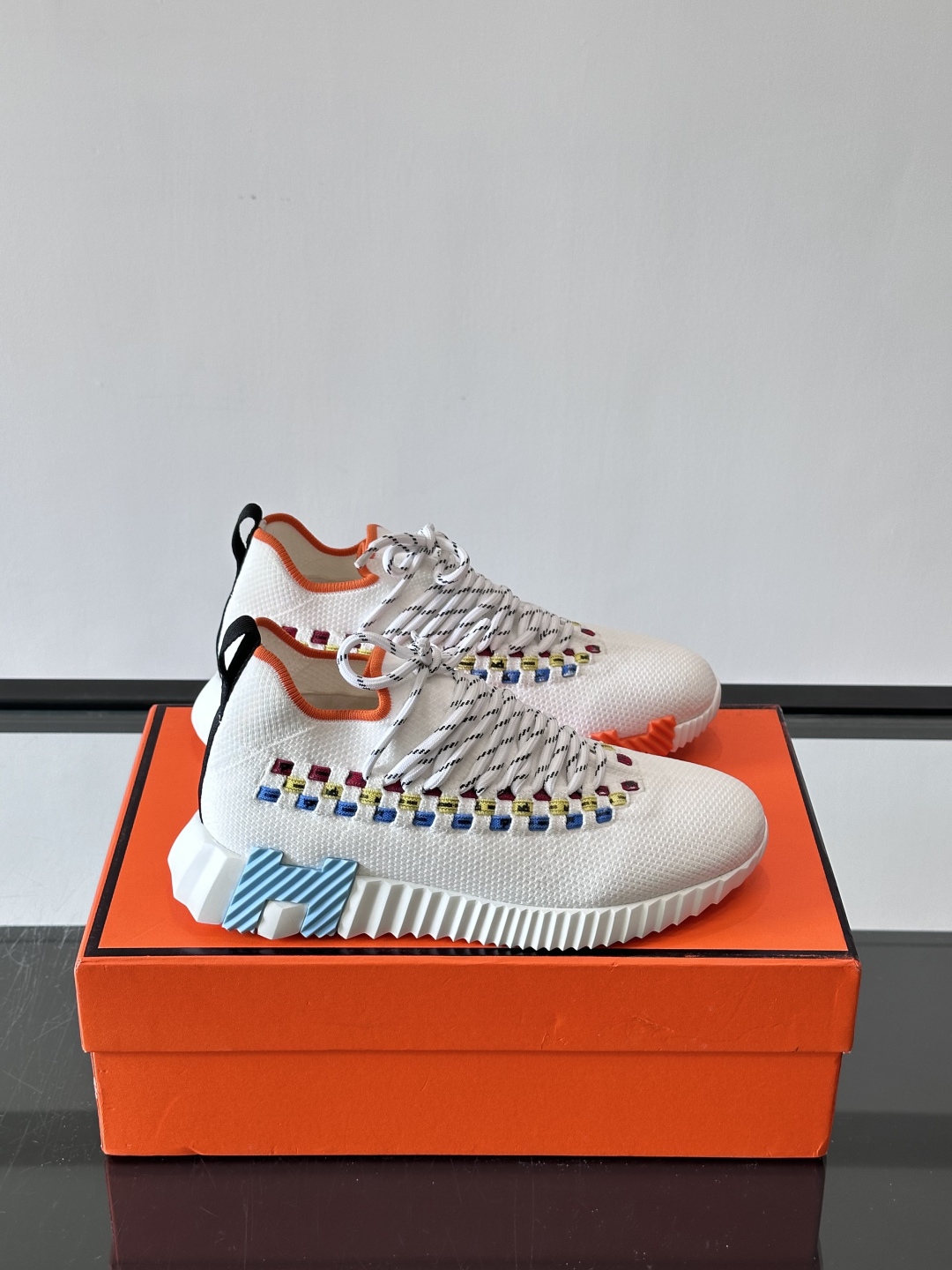 에르메스 플렉스 스니커즈 화이트 마린 