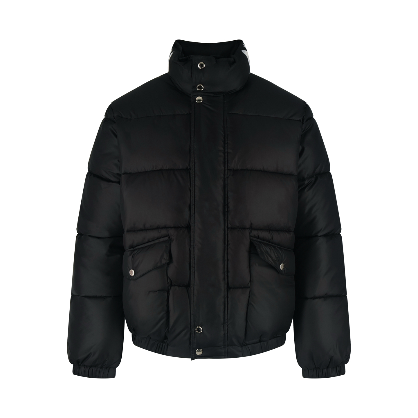 알렉산더 맥퀸 그래피티 로고 푸퍼 자켓  