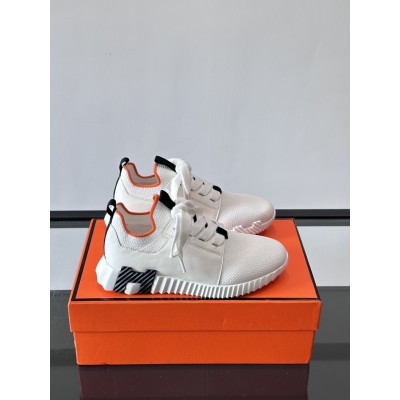 에르메스 디파트 스니커즈 카프스킨 블랑 