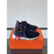 에르메스 디파트 스니커즈 스웨이트 고트스킨 마린 