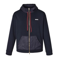 미우미우 코튼 나일론 후드집업  