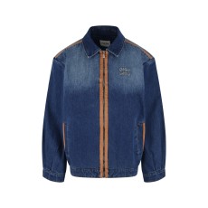 미우미우 클로저 데님 자켓 