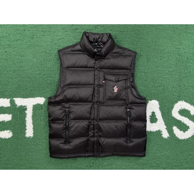 몽클 난투 패딩 조끼 블랙