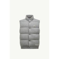 몽클 패스트 조끼 그레이