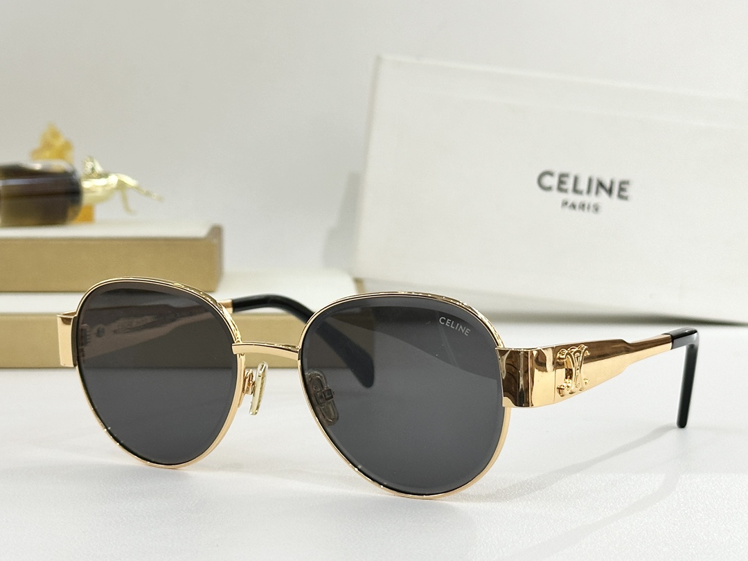 셀린느 트리옹프 오벌 선글라스 CL42131U