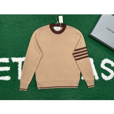 톰브라운 4바 스티치 스웨터 베이지