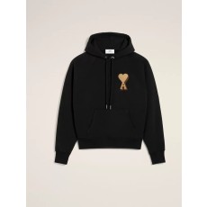 아미 후드 티셔츠 블랙 