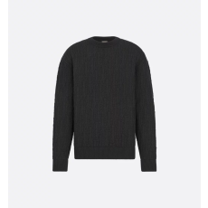 디올 오블리크 니트 블랙 