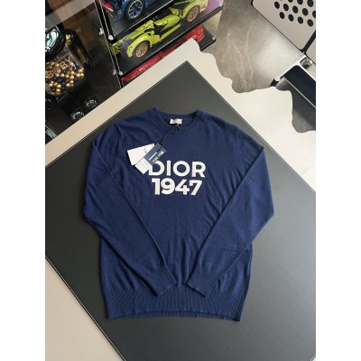 디올 라운드넥 니트 스웨터