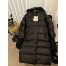 몽클레어 까베타즈 후드 롱 다운 자켓 블랙