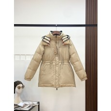 버버리 리버시블 퍼퍼 자켓 아이보리