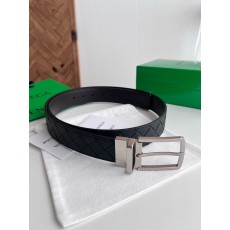 보테가 인트레치아토 리버서블 벨트 블랙